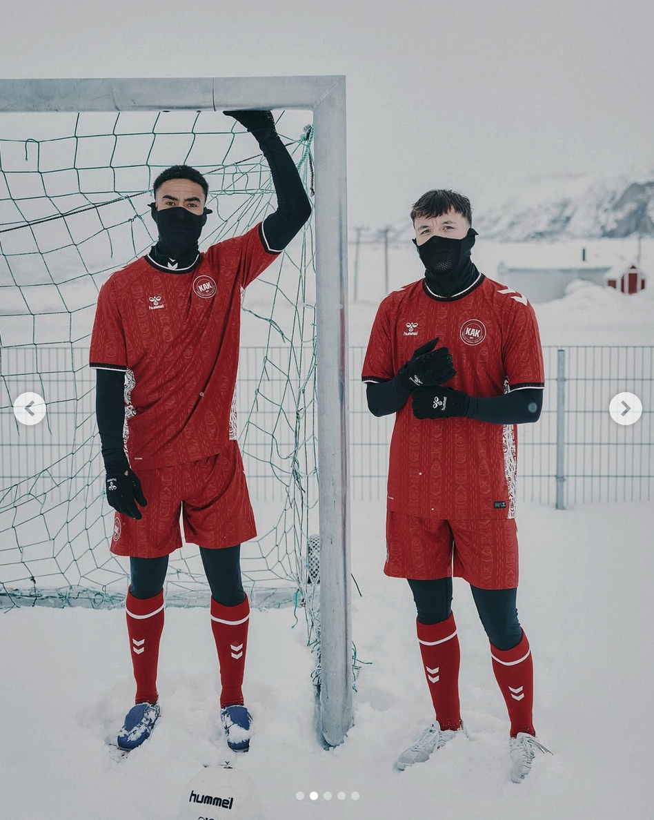 Hummel sponsor tecnico della nazionale di calcio della Groenlandia